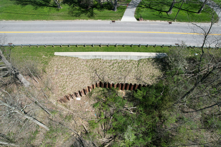 State Route 87 Landslide Repair - Moreland Hills - Structures project for Village of Moreland Hills